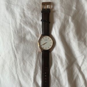 MVMT leather watch